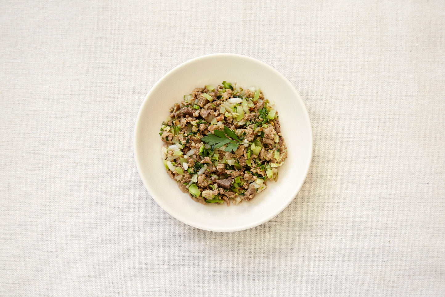 【7Days Food フリーズドライ】 香り広がる葉野菜と牛肉のおかず(4食分)