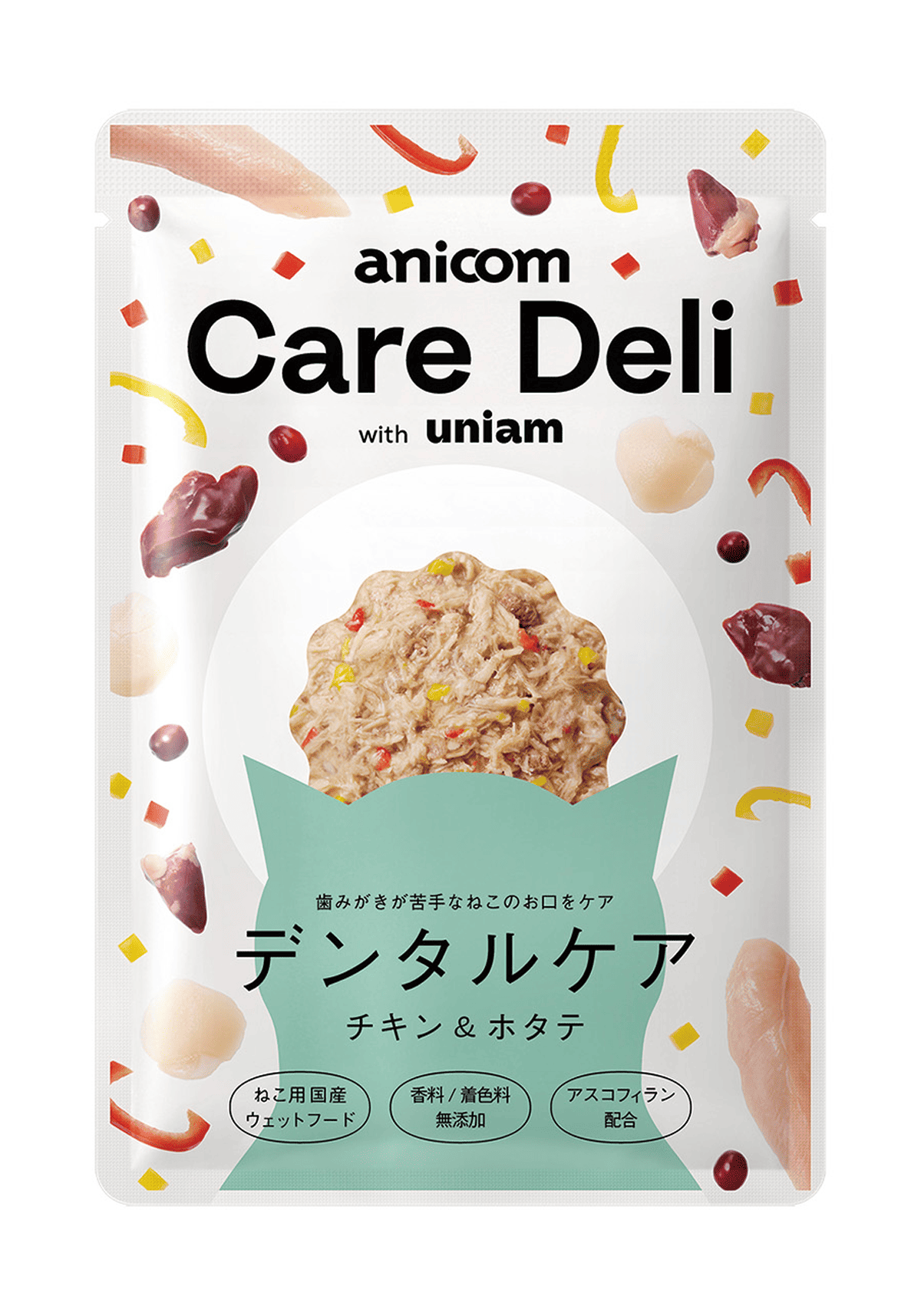 Care Deli（ケアデリ）デンタルケア猫用 チキン＆ホタテ味