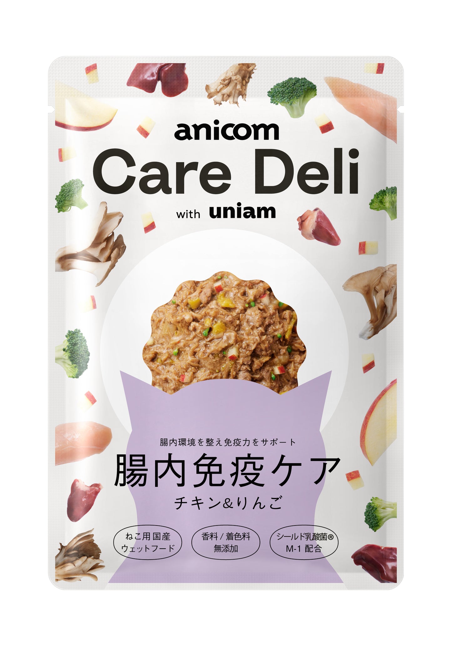 Care Deli(ケアデリ)腸内免疫ケア猫用 チキン&りんご味