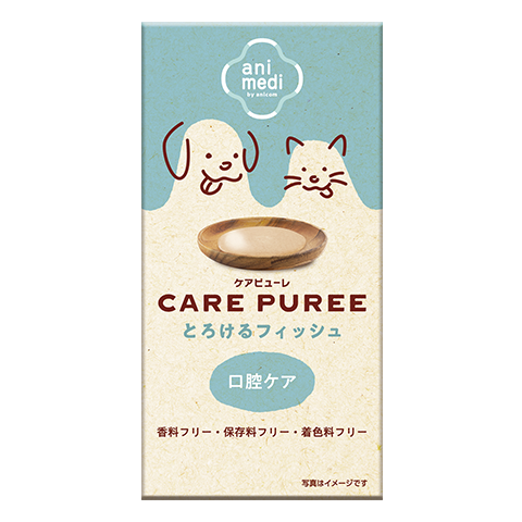 CARE PUREE（ケアピューレ）  とろけるフィッシュ（口腔ケア）