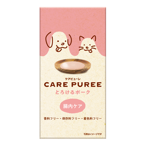 CARE PUREE（ケアピューレ）  とろけるポーク（腸内ケア）