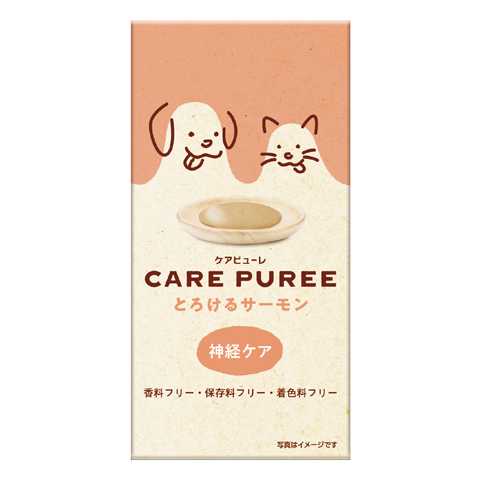 CARE PUREE（ケアピューレ）  とろけるサーモン（神経ケア）