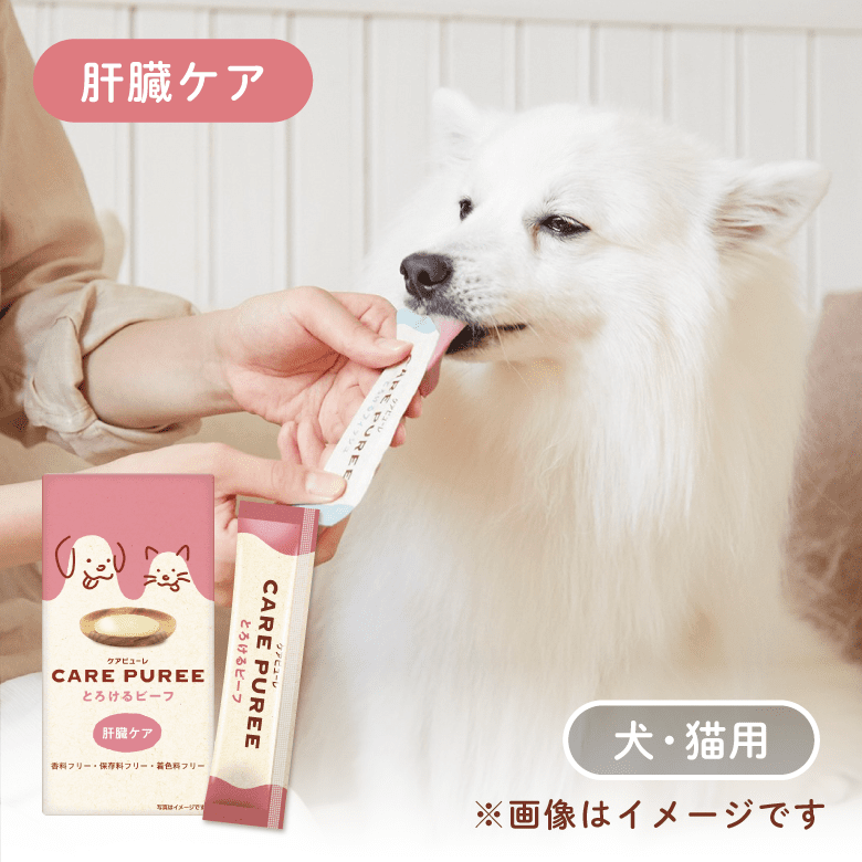 CARE PUREE（ケアピューレ）  とろけるビーフ（肝臓ケア）