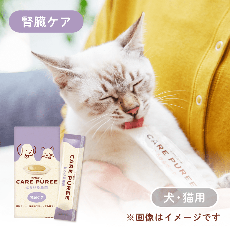 CARE PUREE（ケアピューレ）  とろける馬肉（腎臓ケア）
