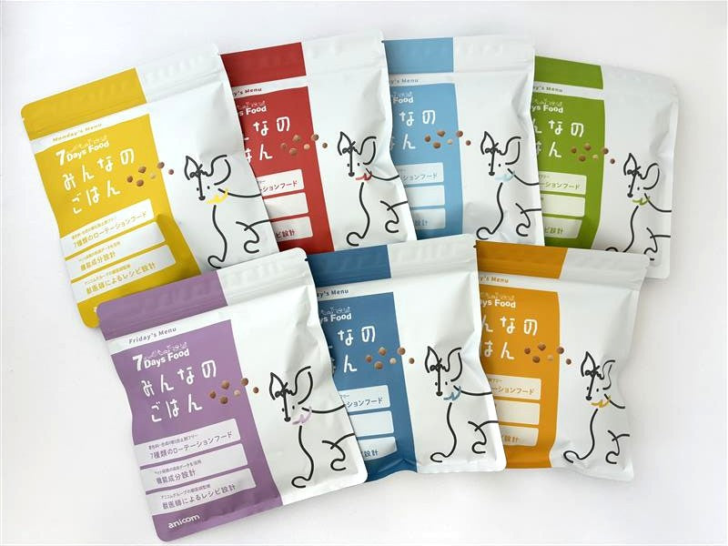 7DaysFoodみんなのごはん 内容量：700g(100g×7袋) × 4