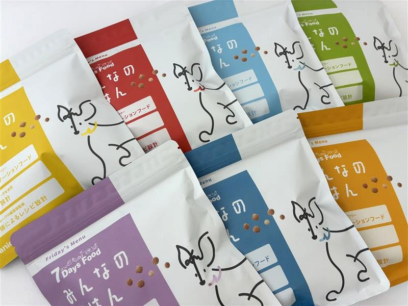 7DaysFoodみんなのごはん 内容量：700g(100g×7袋) × 4