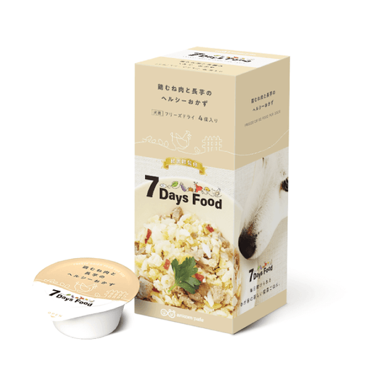 【7Days Food フリーズドライ】 鶏むね肉と長芋のヘルシーおかず (4食分)
