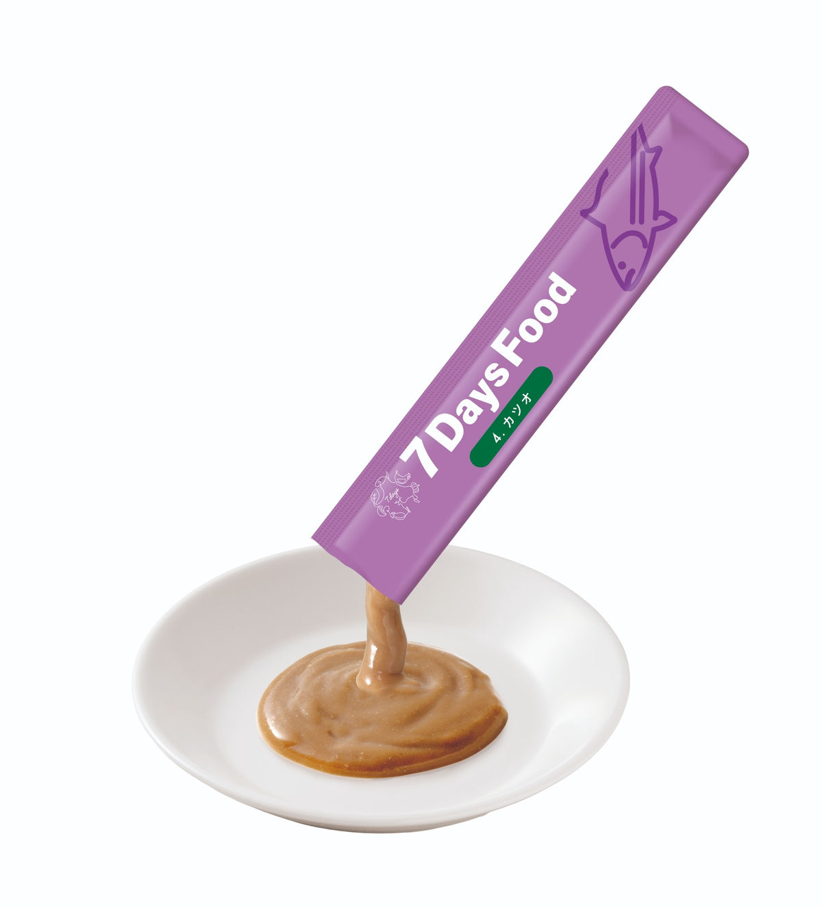 【予約商品】7Days Food Puree (セブンデイズフードピューレ) カツオ×4袋セット