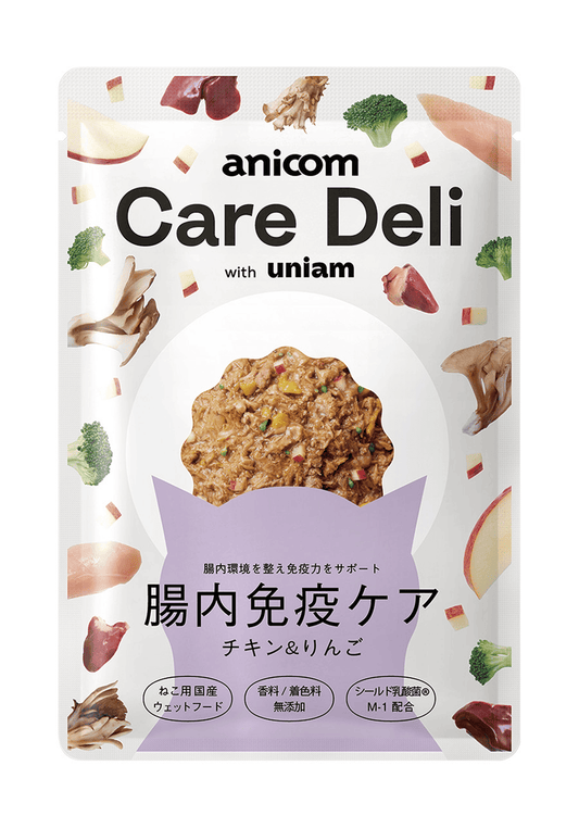 Care Deli（ケアデリ）腸内免疫ケア猫用  チキン＆りんご味