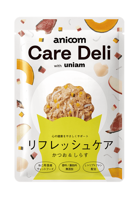 Care Deli（ケアデリ）リフレッシュケア猫用  かつお＆しらす味