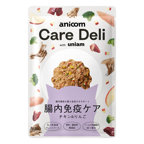 Care Deli（ケアデリ）腸内免疫ケア猫用  チキン＆りんご味