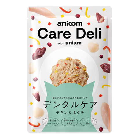 Care Deli（ケアデリ）デンタルケア猫用  チキン＆ホタテ味