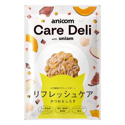 Care Deli（ケアデリ）リフレッシュケア猫用  かつお＆しらす味